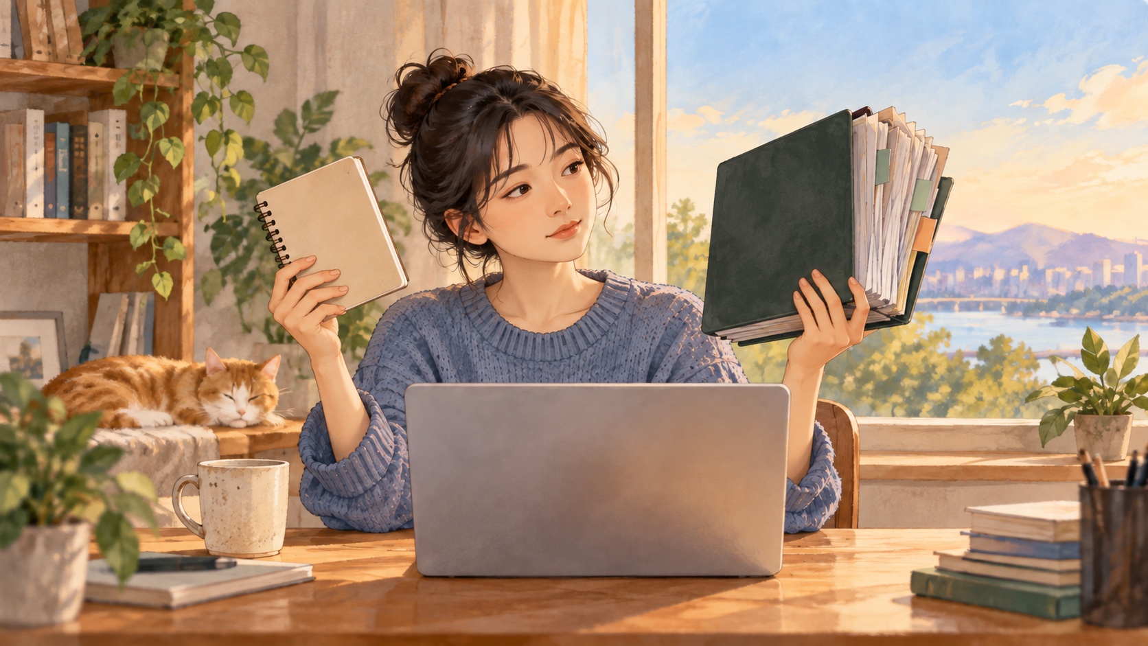 가벼운 메모와 많은 자료, 필요한 도움부터 골라 보자.