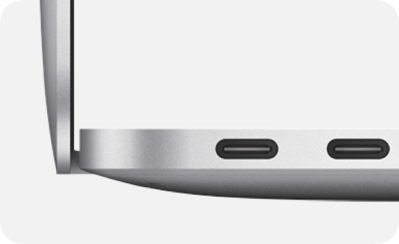맥북의 USB-C 포트