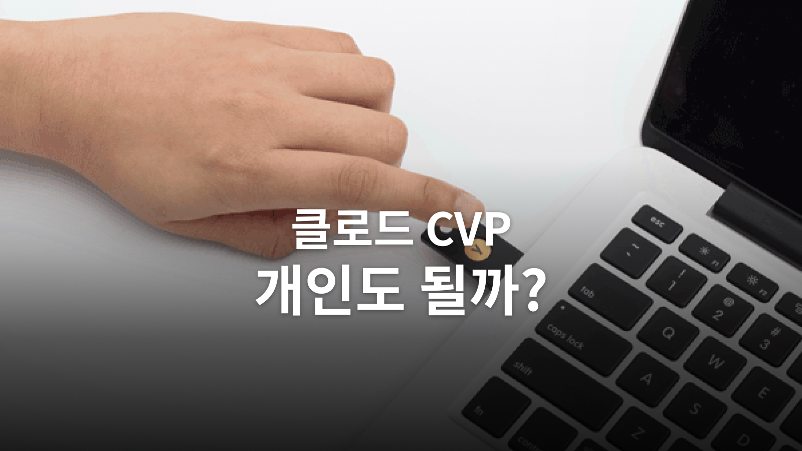 클로드 CVP, 개인도 신청할 수 있을까?