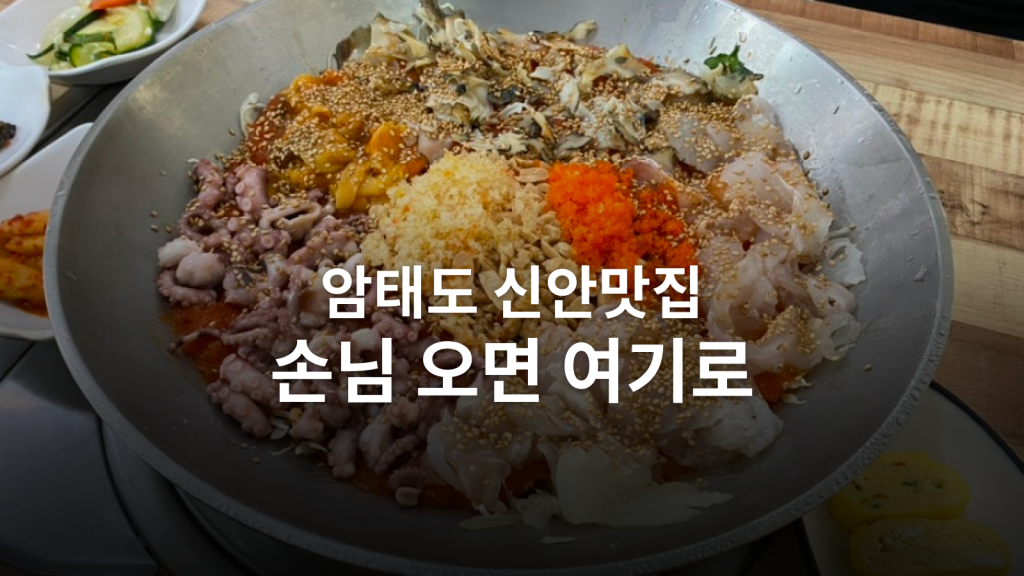 암태도 신안맛집 후기ㅣ회덮밥 13,000원, 여럿이라면 물회부터 대표 이미지